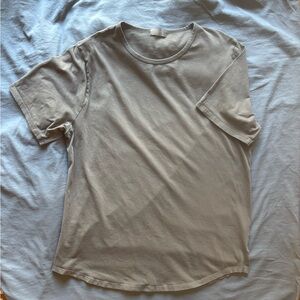 nuuds Men's Tan Short Sleeve Tee